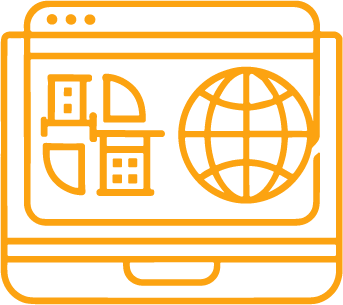 Web Design Icon -Orange